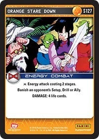 Image for Orange Stare Down (Panini: Evolution) (S127) - Dragon Ball Z TCG