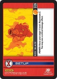 Image for Red Blaze (Panini: Evolution) (S129) - Dragon Ball Z TCG