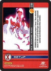 Image for Red Burning Rage (Panini: Evolution) (S130) - Dragon Ball Z TCG