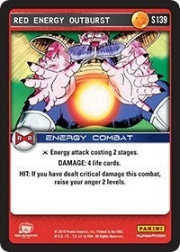 Image for Red Energy Outburst (Panini: Evolution) (S139) - Dragon Ball Z TCG