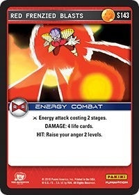 Image for Red Frenzied Blasts (Panini: Evolution) (S143) - Dragon Ball Z TCG