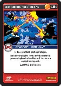 Image for Red Surrounded Beams (Panini: Evolution) (S154) - Dragon Ball Z TCG