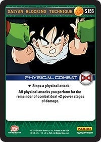 Image for Saiyan Blocking Technique (Panini: Evolution) (S156) - Dragon Ball Z TCG