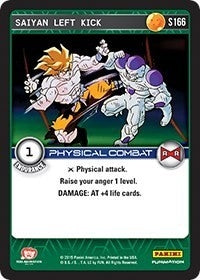 Image for Saiyan Left Kick (Panini: Evolution) (S166) - Dragon Ball Z TCG