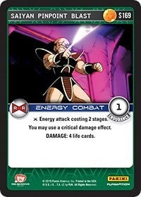 Image for Saiyan Pinpoint Blast (Panini: Evolution) (S169) - Dragon Ball Z TCG