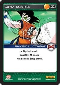 Image for Saiyan Sabotage (Panini: Evolution) (S172) - Dragon Ball Z TCG