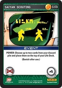 Image for Saiyan Scouting (Panini: Evolution) (S173) - Dragon Ball Z TCG