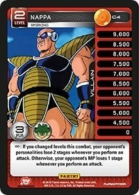 Image for Nappa - Smirking (Panini: Heroes & Villains) (C4) - Dragon Ball Z TCG