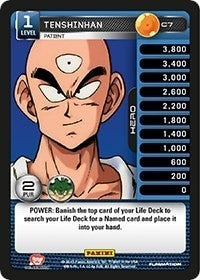 Image for Tenshinhan - Patient (Panini: Heroes & Villains) (C7) - Dragon Ball Z TCG