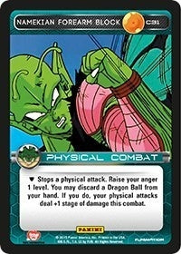 Image for Namekian Forearm Block (Panini: Heroes & Villains) (C31) - Dragon Ball Z TCG