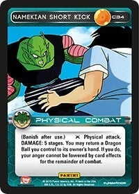 Image for Namekian Short Kick (Panini: Heroes & Villains) (C34) - Dragon Ball Z TCG