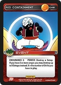Image for Red Containment (Panini: Heroes & Villains) (C46) - Dragon Ball Z TCG