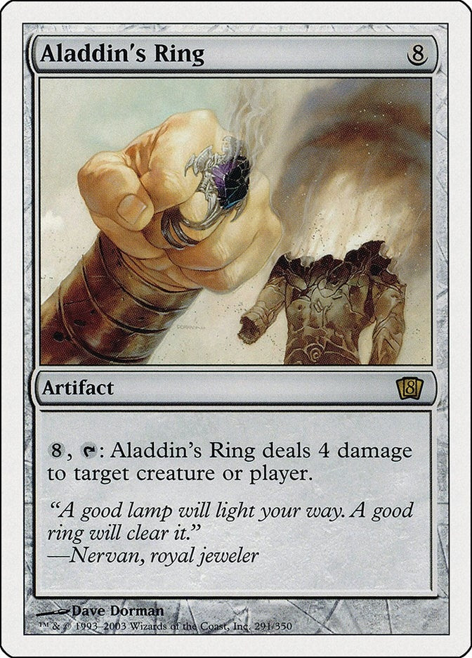 Image for Aladdin's Ring (8th Edition) (291) - Magic: The Gathering