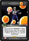 Image for Black Foreshadowing (Panini: Heroes & Villains) (U74) - Dragon Ball Z TCG