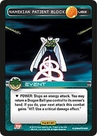 Image for Namekian Patient Block (Panini: Heroes & Villains) (U83) - Dragon Ball Z TCG