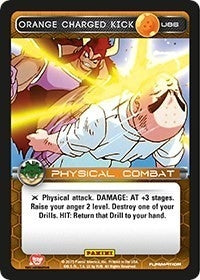 Image for Orange Charged Kick (Panini: Heroes & Villains) (U86) - Dragon Ball Z TCG
