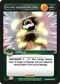 Image for Saiyan Unleashing Drill (Panini: Heroes & Villains) (U93) - Dragon Ball Z TCG