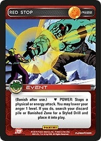 Image for Red Stop (Panini: Heroes & Villains) (R122) - Dragon Ball Z TCG