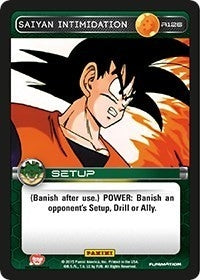 Image for Saiyan Intimidation (Panini: Heroes & Villains) (R126) - Dragon Ball Z TCG