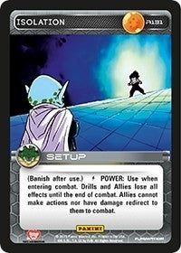 Image for Isolation (Panini: Heroes & Villains) (R131) - Dragon Ball Z TCG