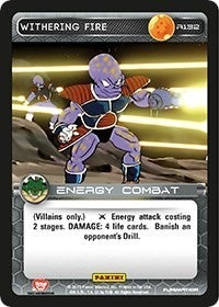 Image for Withering Fire (Panini: Heroes & Villains) (R132) - Dragon Ball Z TCG