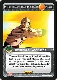 Image for Tenshinhan's Draining Blast (Panini: Heroes & Villains) (R139) - Dragon Ball Z TCG