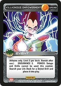 Image for Villainous Empowerment (Panini: Heroes & Villains) (UR142) - Dragon Ball Z TCG