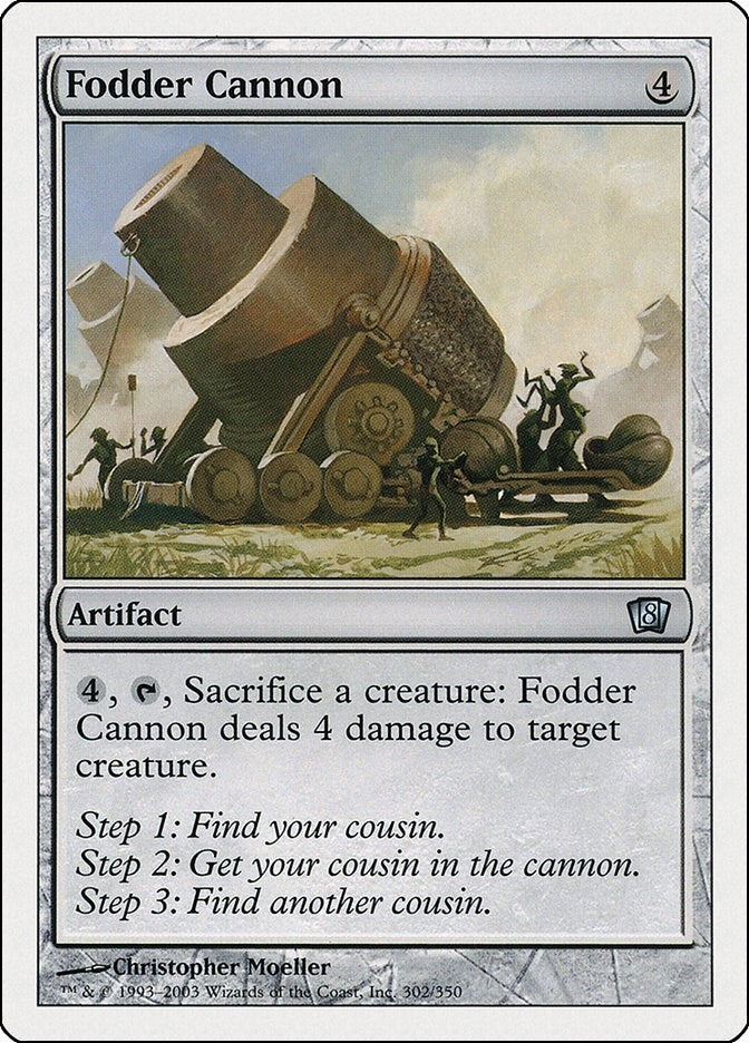 Image for Fodder Cannon (8th Edition) (302) - Magic: The Gathering