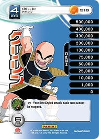 Image for Krillin - Enraged (High Tech Foil) (Panini: Set 1) (S16) - Dragon Ball Z TCG