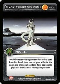 Image for Black Targeting Drill (Panini: Set 1) (S37) - Dragon Ball Z TCG