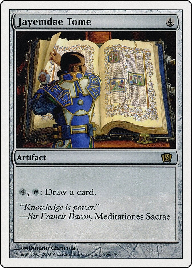 Image for Jayemdae Tome (8th Edition) (306) - Magic: The Gathering