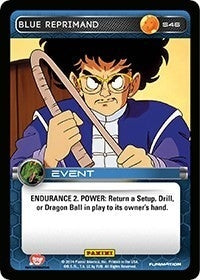 Image for Blue Reprimand (Panini: Set 1) (S46) - Dragon Ball Z TCG
