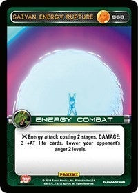 Image for Saiyan Energy Rupture (Panini: Set 1) (S63) - Dragon Ball Z TCG