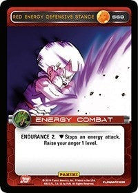 Image for Red Energy Defensive Stance (Panini: Set 1) (S69) - Dragon Ball Z TCG