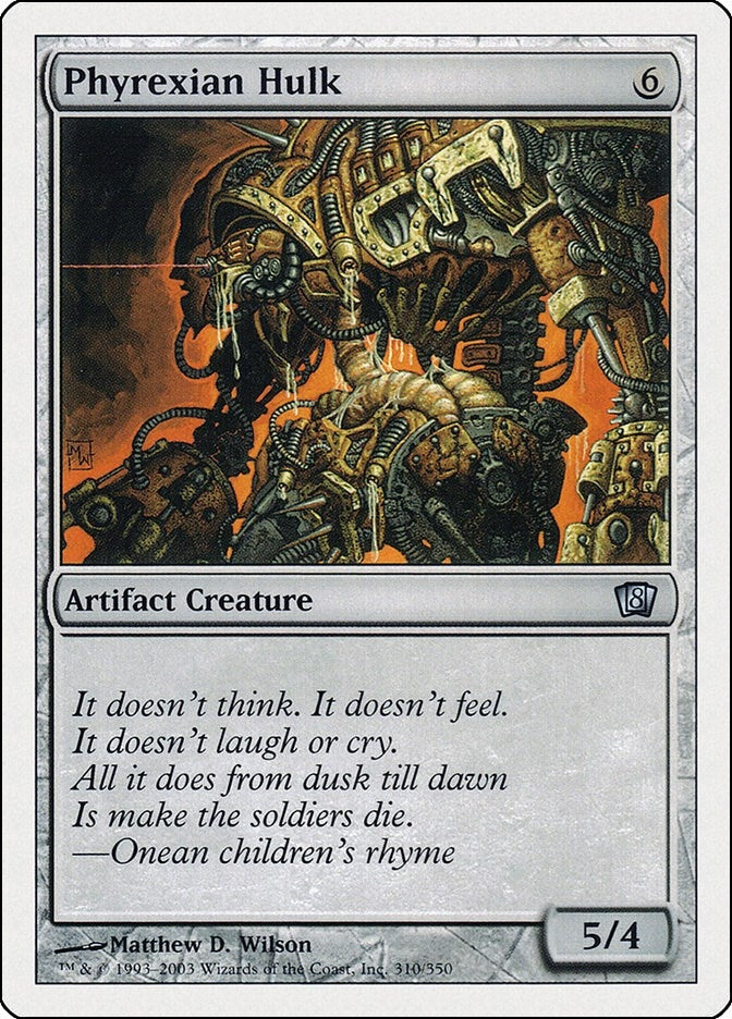 Image for Phyrexian Hulk (8th Edition) (310) - Magic: The Gathering
