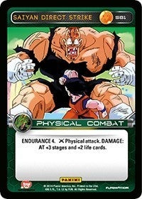 Image for Saiyan Direct Strike (Panini: Set 1) (S81) - Dragon Ball Z TCG
