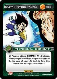 Image for Saiyan Flying Tackle (Panini: Set 1) (S82) - Dragon Ball Z TCG