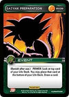 Image for Saiyan Preparation (Panini: Set 1) (S109) - Dragon Ball Z TCG