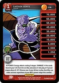 Image for Captain Ginyu - Leader (Panini: Set 1) (C6) - Dragon Ball Z TCG