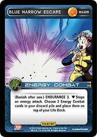 Image for Blue Narrow Escape (Panini: Set 1) (S125) - Dragon Ball Z TCG