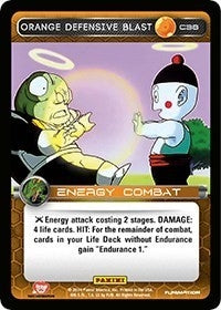 Image for Orange Defensive Blast (Panini: Set 1) (C38) - Dragon Ball Z TCG