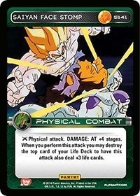 Image for Saiyan Face Stomp (Panini: Set 1) (S141) - Dragon Ball Z TCG