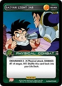 Image for Saiyan Light Jab (Panini: Set 1) (S142) - Dragon Ball Z TCG
