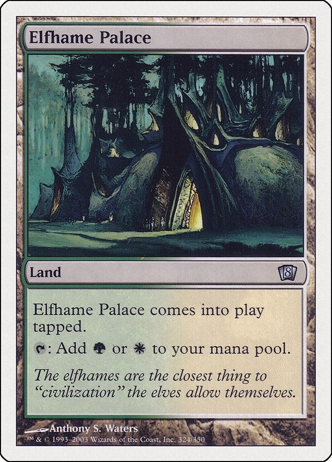 Image for Elfhame Palace (8th Edition) (324) - Magic: The Gathering