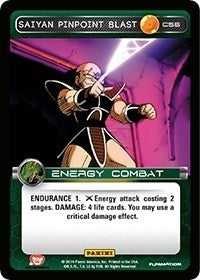 Image for Saiyan Pinpoint Blast (Panini: Set 1) (C56) - Dragon Ball Z TCG