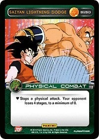 Image for Saiyan Lightning Dodge (Panini: Set 1) (S150) - Dragon Ball Z TCG