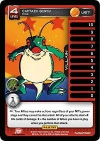 Image for Captain Ginyu - Frog (Panini: Set 1) (U67) - Dragon Ball Z TCG