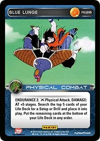 Image for Blue Lunge (Panini: Set 1) (R128) - Dragon Ball Z TCG