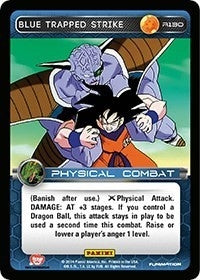 Image for Blue Trapped Strike (Panini: Set 1) (R130) - Dragon Ball Z TCG