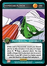 Image for Namekian Flinch (Panini: Set 1) (U86) - Dragon Ball Z TCG